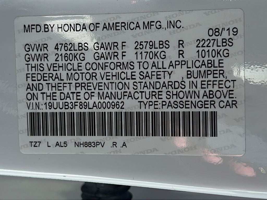 2020 Acura TLX 3.5L Advance Pkg SH-AWD