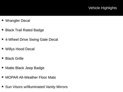 2021 Jeep Wrangler Willys