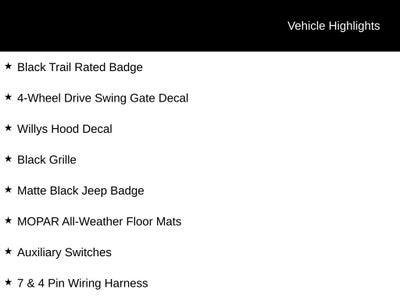 2022 Jeep Wrangler Unlimited Willys