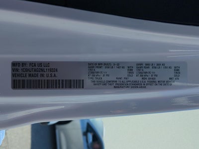 2022 Jeep Gladiator Willys