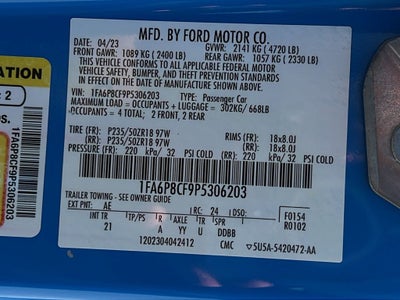 2023 Ford Mustang GT