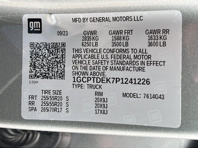 2023 Chevrolet Colorado Z71