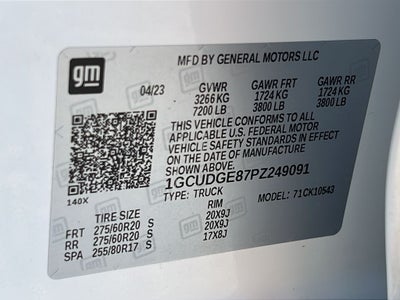 2023 Chevrolet Silverado LTZ