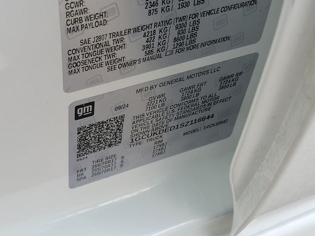 2025 Chevrolet Silverado 1500 LT LT1