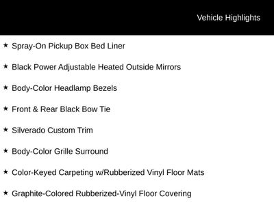 2017 Chevrolet Silverado Custom