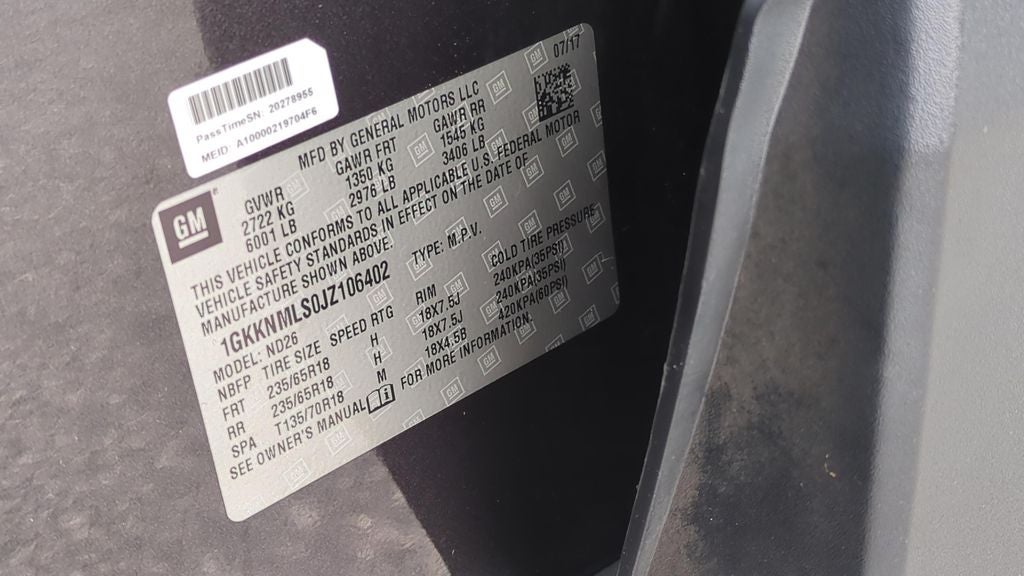 2018 GMC Acadia SLT-1