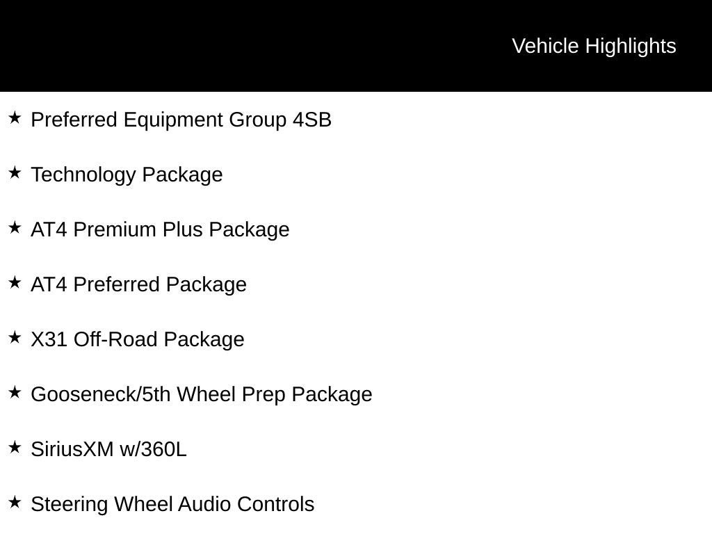 2024 GMC Sierra 2500HD AT4