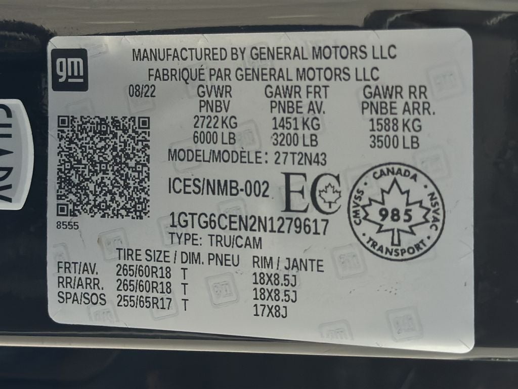 2022 GMC Canyon Elevation