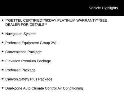 2025 GMC Canyon Elevation