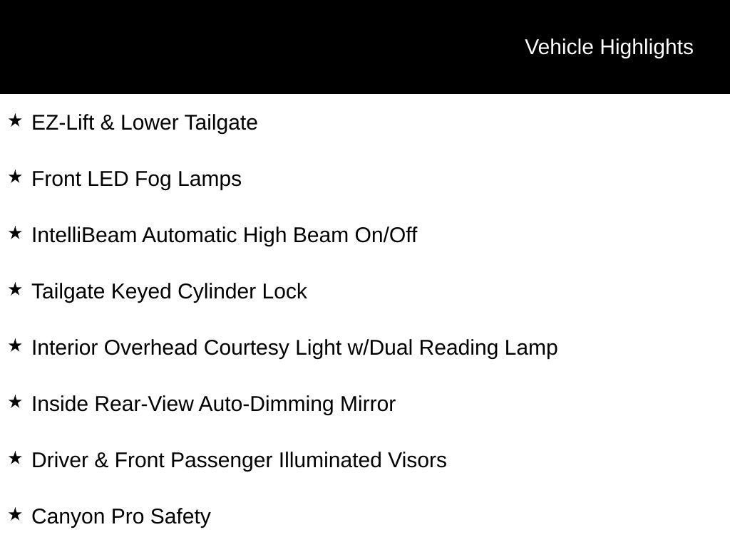 2025 GMC Canyon Elevation