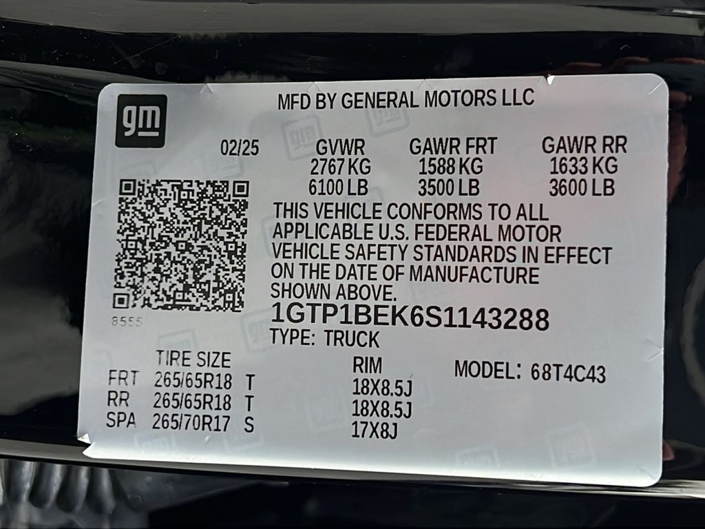 2025 GMC Canyon Elevation