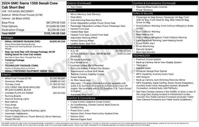 2024 GMC Sierra Denali