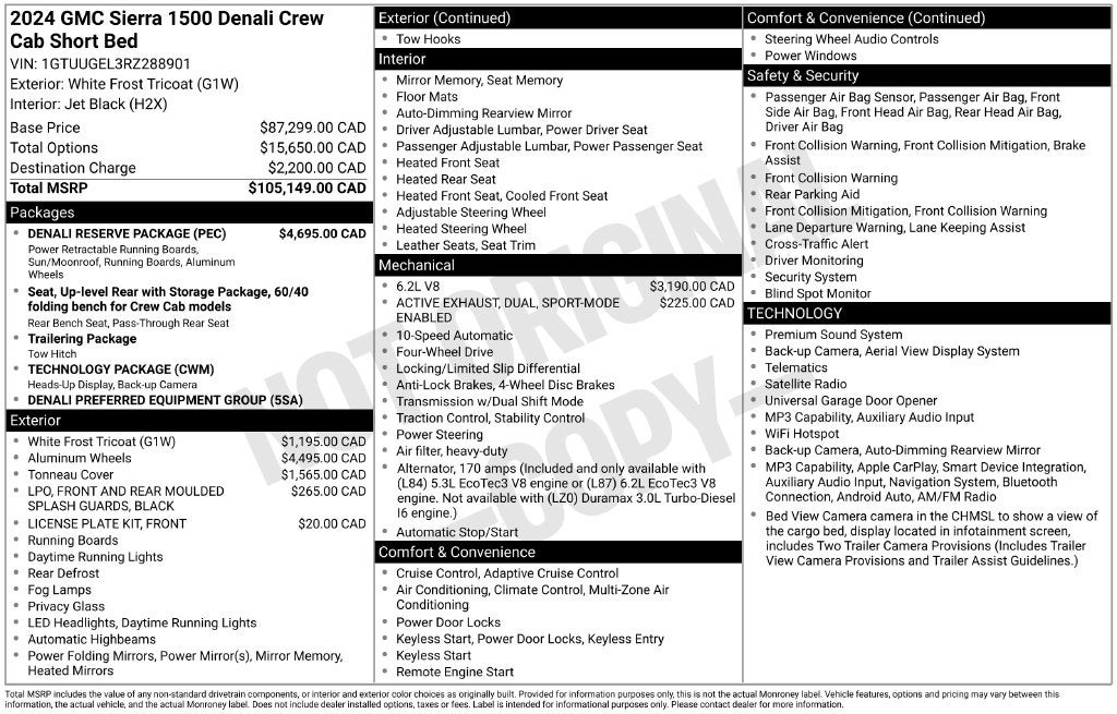2024 GMC Sierra Denali