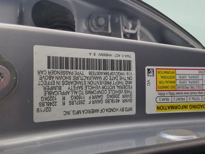 2019 Honda Accord EX-L