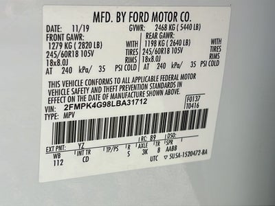 2020 Ford Edge SE