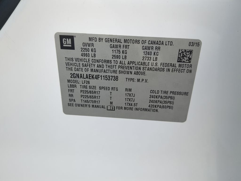 2015 Chevrolet Equinox LS