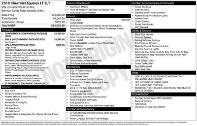 2018 Chevrolet Equinox LT