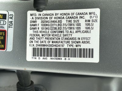 2013 Honda CR-V LX