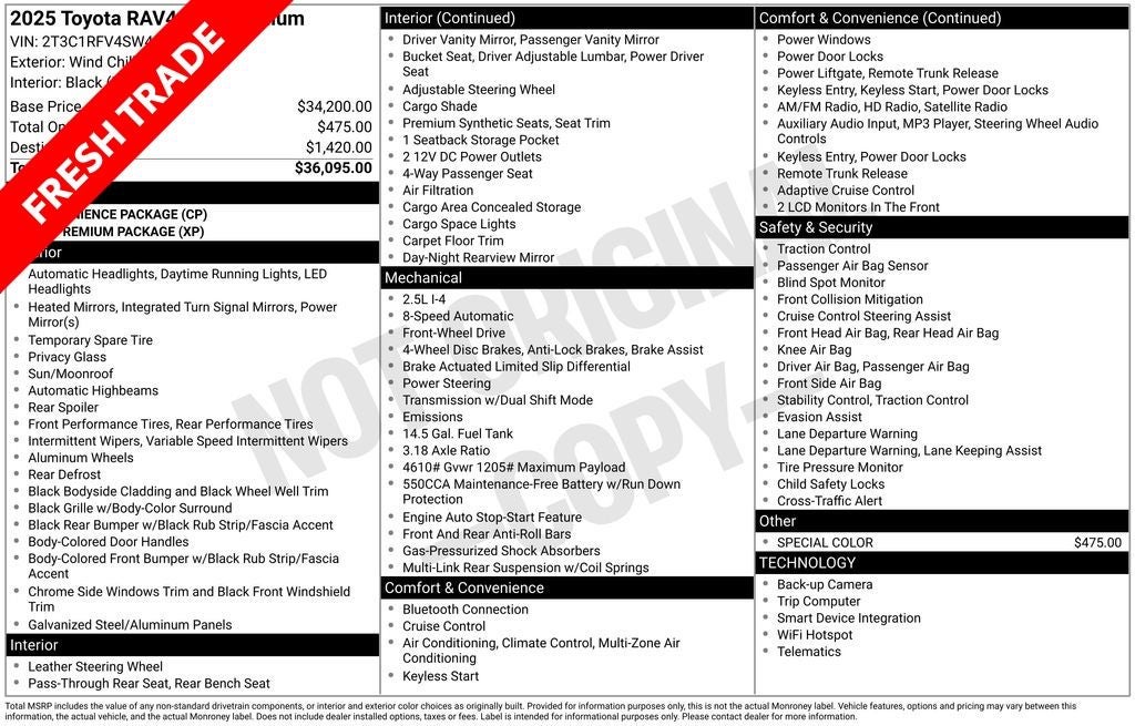 2025 Toyota RAV4 XLE Premium