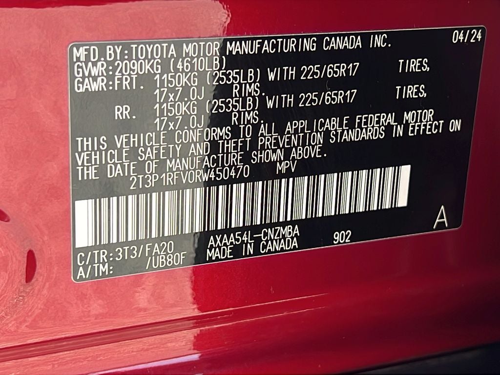 2024 Toyota RAV4 XLE
