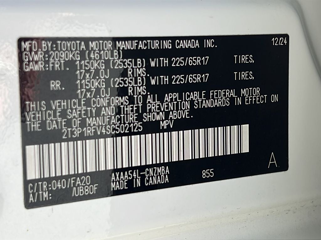 2025 Toyota RAV4 XLE