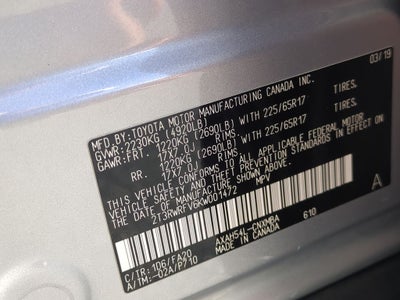 2019 Toyota RAV4 HYBRID XLE