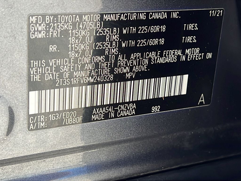 2021 Toyota RAV4 TRD Off Road