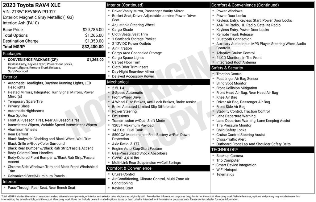 2023 Toyota RAV4 XLE