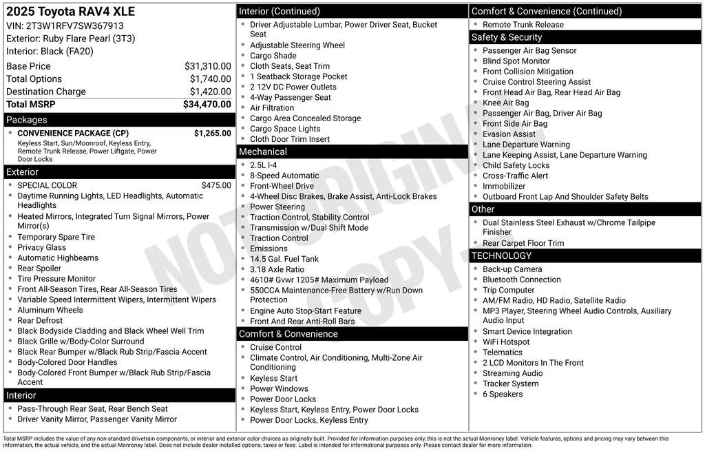 2025 Toyota RAV4 XLE