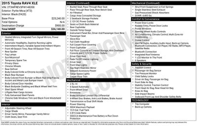2015 Toyota RAV4 XLE