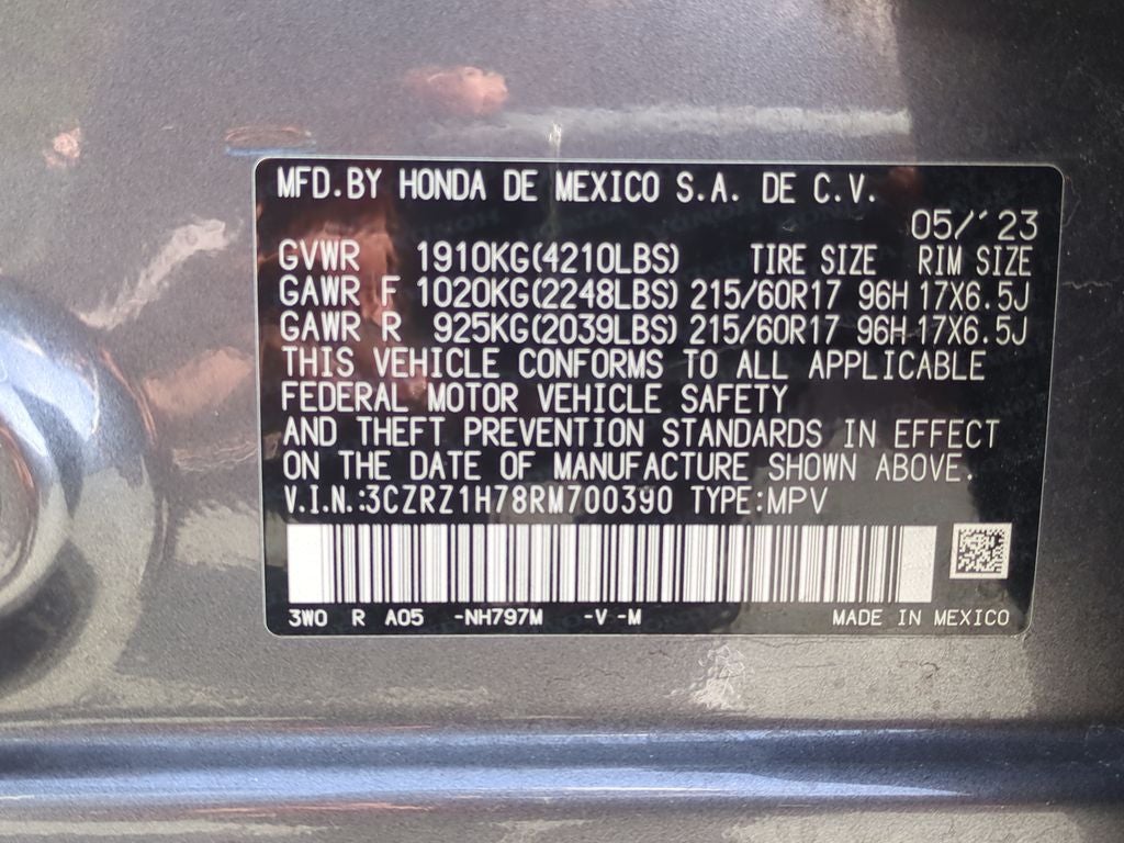 2024 Honda HR-V EX-L