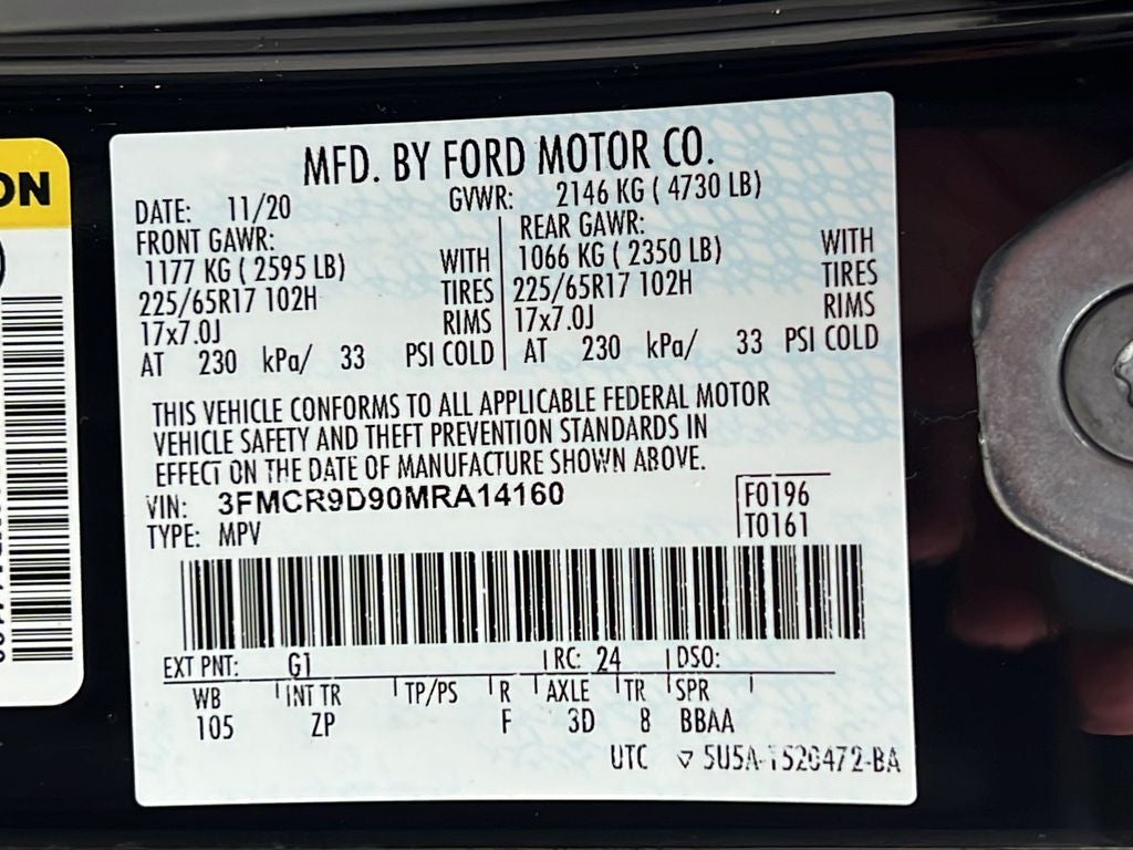 2021 Ford Bronco Sport Badlands
