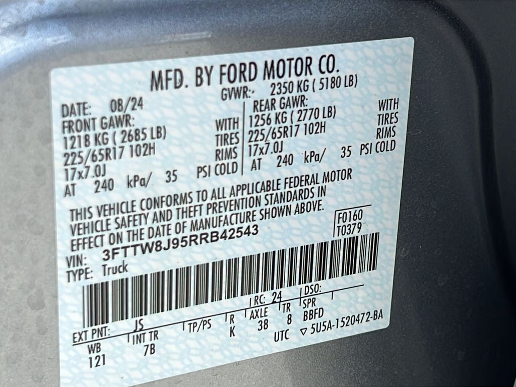 2024 Ford Maverick XLT