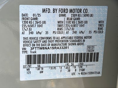 2025 Ford Maverick Tremor