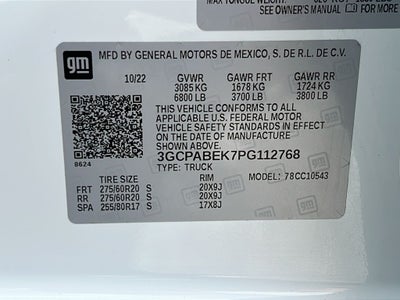 2023 Chevrolet Silverado Custom