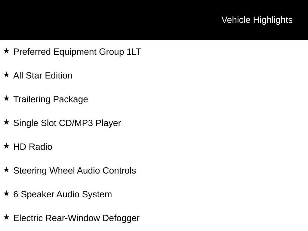 2018 Chevrolet Silverado LT LT1