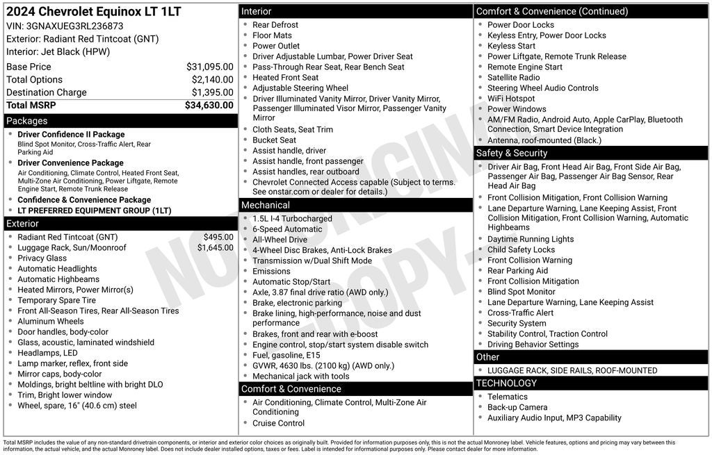 2024 Chevrolet Equinox LT