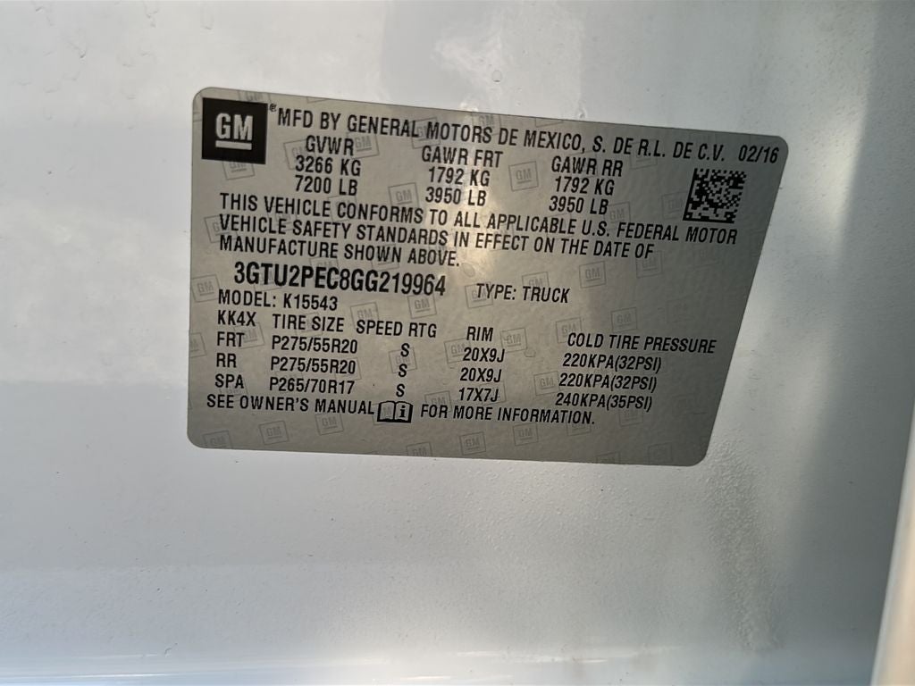 2016 GMC Sierra Denali