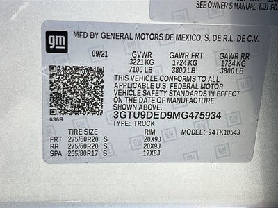 2021 GMC Sierra SLT
