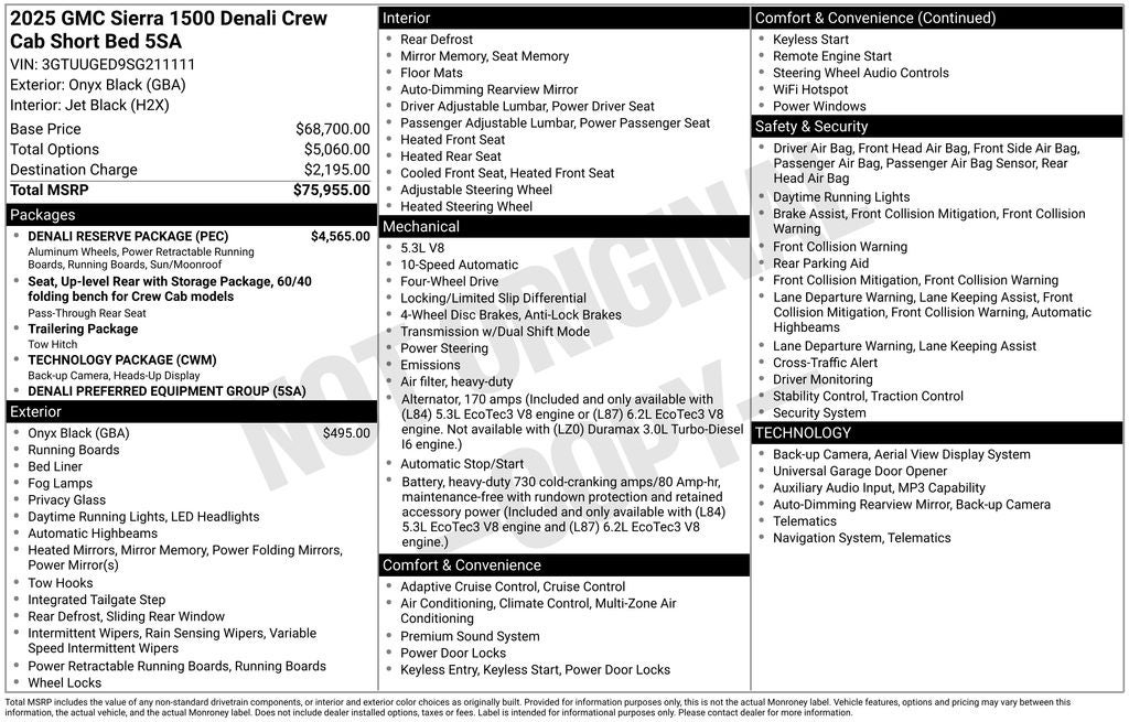 2025 GMC Sierra Denali