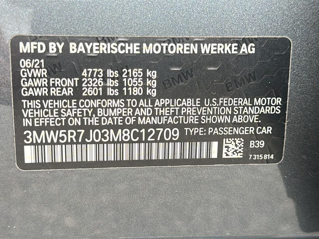 2021 BMW 330i 330i xDrive