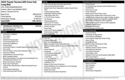 2023 Toyota Tacoma SR5 V6