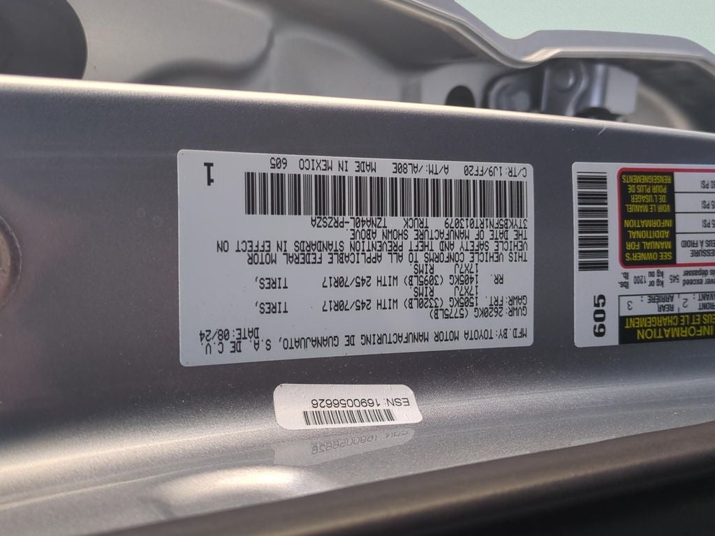 2024 Toyota TACOMA SR5 SR5