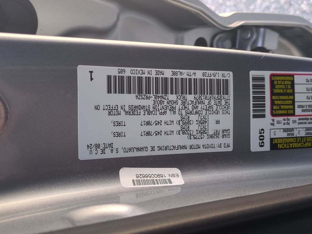 2024 Toyota TACOMA SR5 SR5