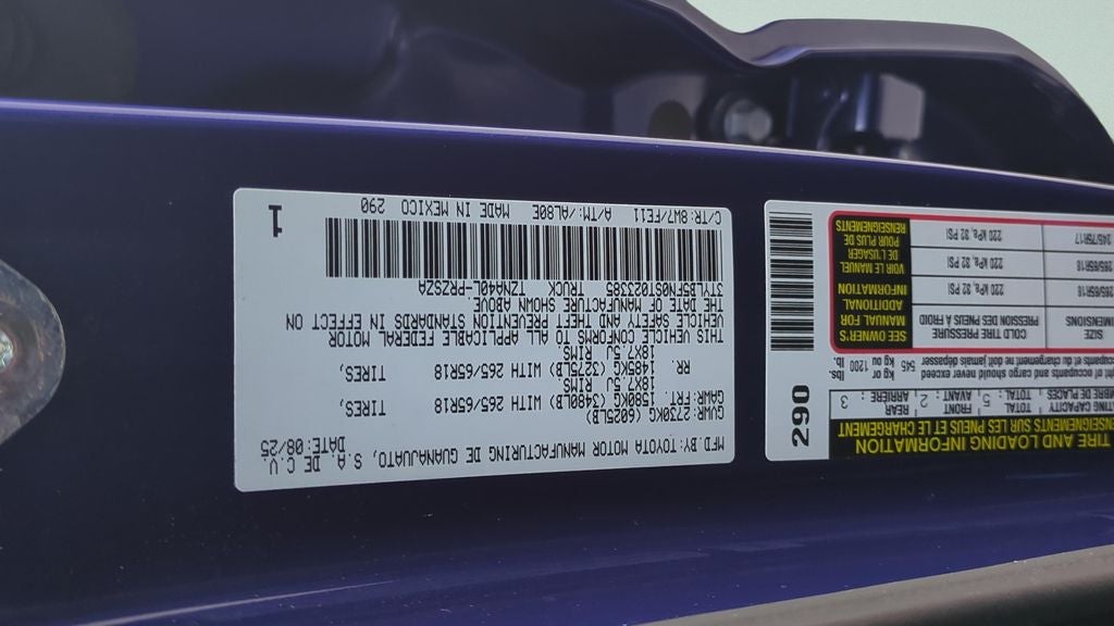 2025 Toyota TACOMA TRD SPORT TRD Sport