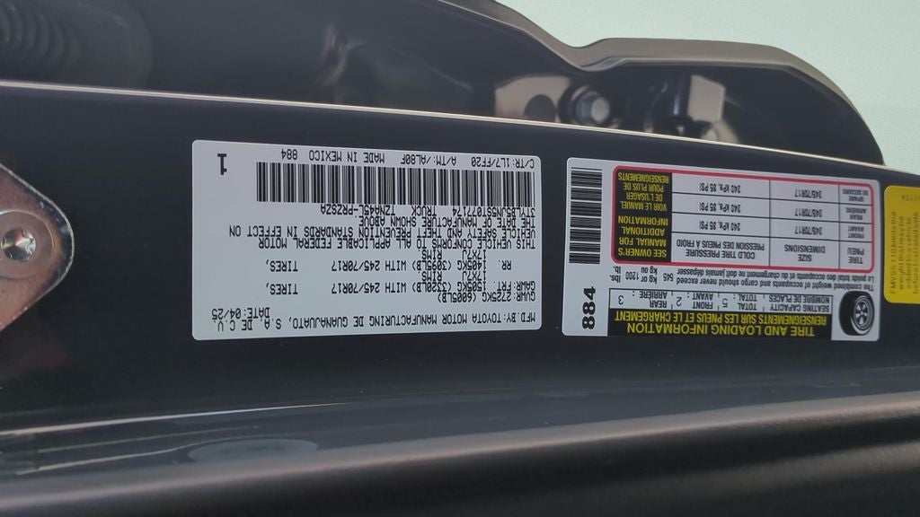 2025 Toyota TACOMA SR5 SR5