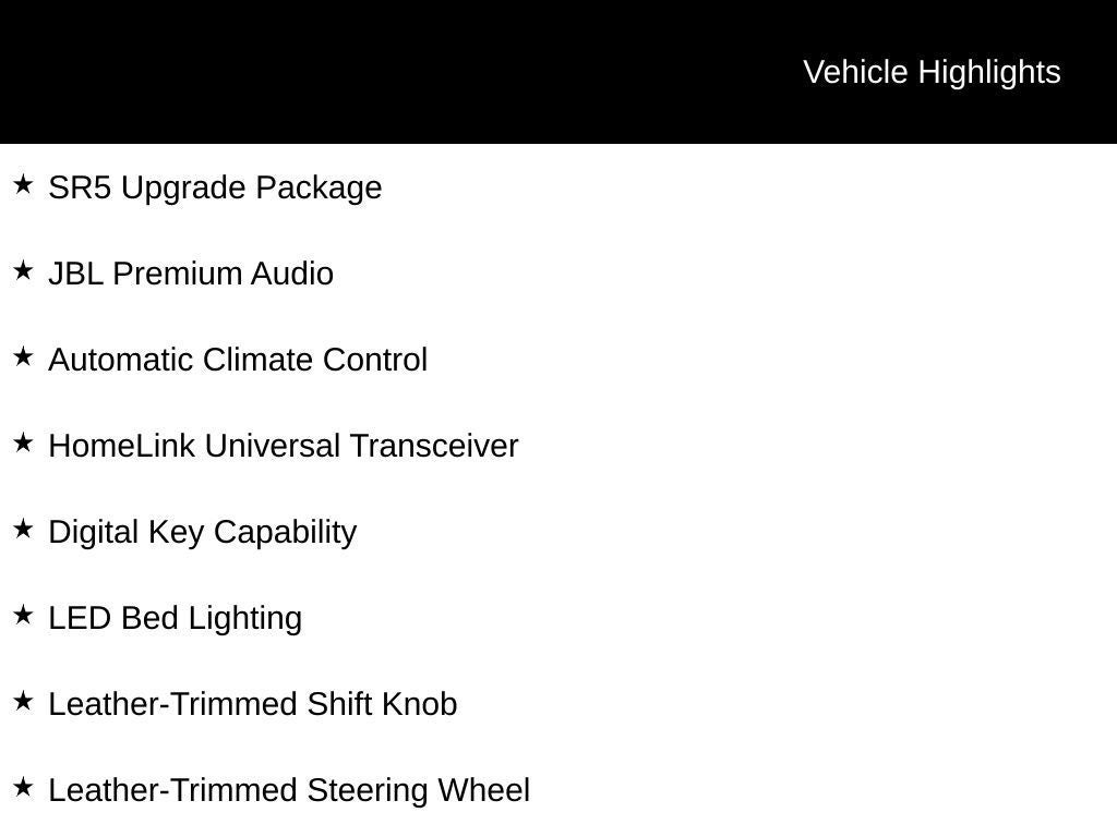 2024 Toyota TACOMA SR5 SR5