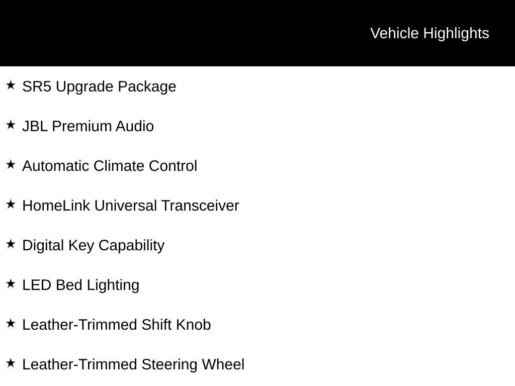 2024 Toyota TACOMA SR5 SR5