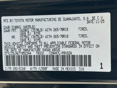 2026 Toyota Tacoma Hybrid Trailhunter