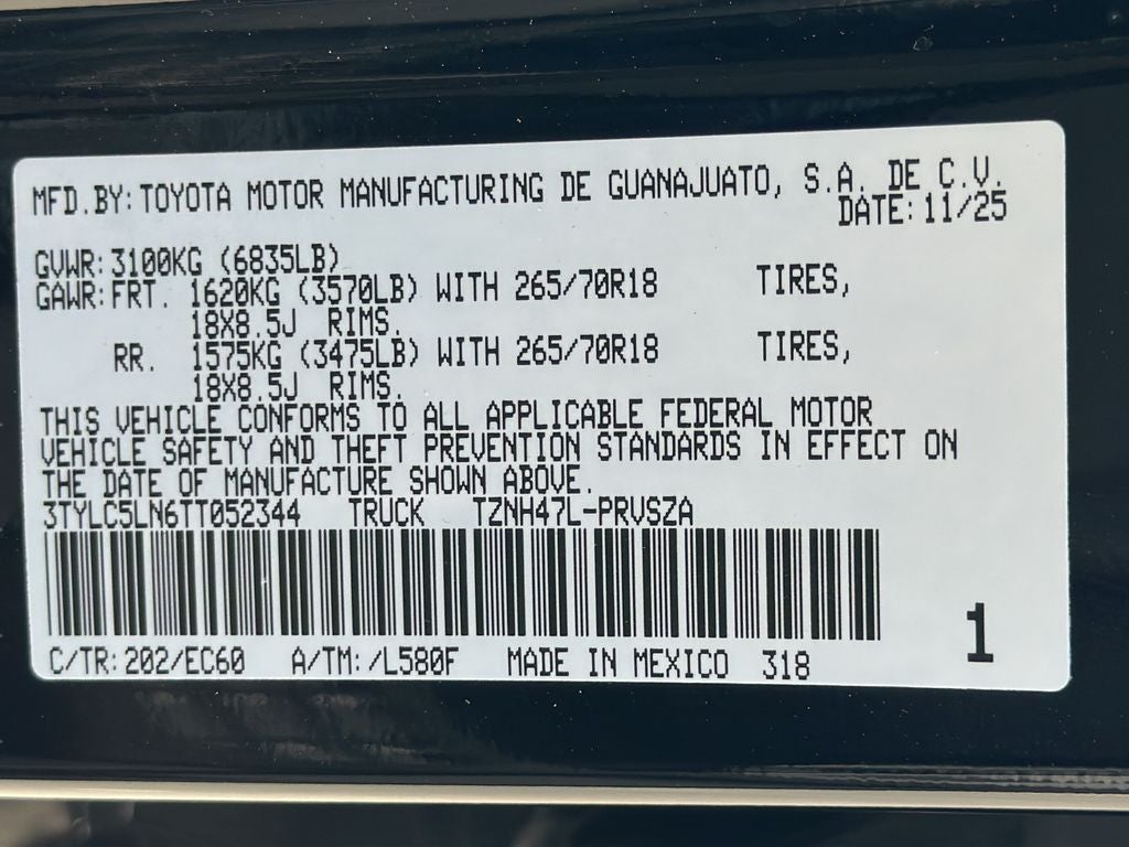 2026 Toyota Tacoma Hybrid Trailhunter